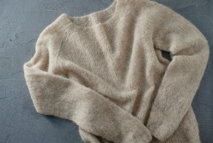 A cashmere sweater.