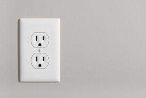 An electrical outlet.