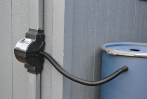 A rain barrel diverter.