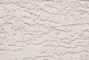 A close up on stucco.