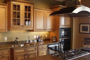 building cabinets