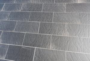 slate flooring
