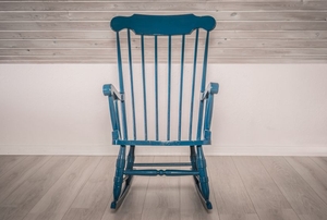 A rocking chair.