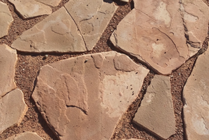 A close up on flagstone.