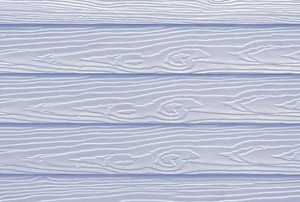 white vinyl siding