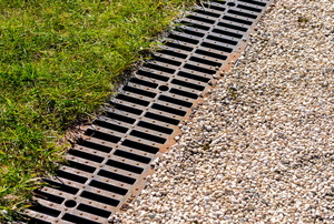 A French drain.