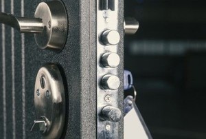 metal door