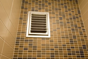 Bathroom air vent.