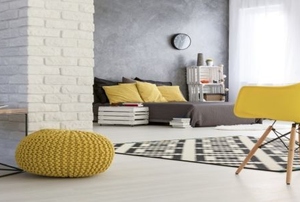 Furniture in an apartment.