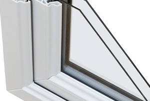 double pane window corner segment