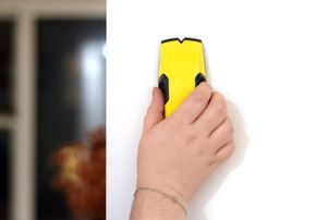 A stud finder.