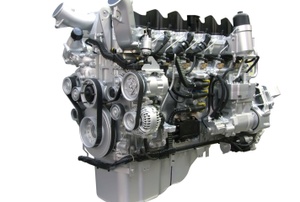 A diesel engine.