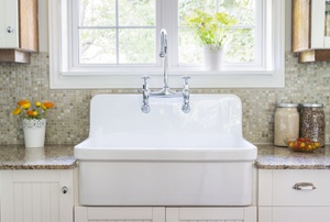 A kitchen sink.