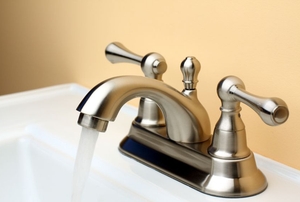 flowing nickel faucet
