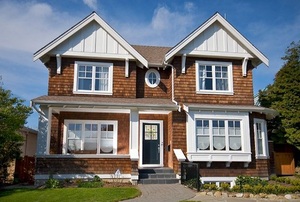 house with bay window