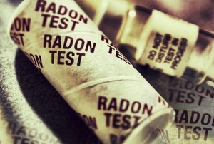 A radon testing kit.