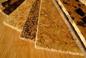 cork flooring samples