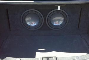 A subwoofer.