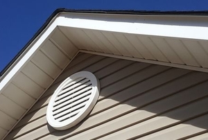 attic vent under gable