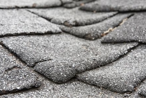 weathered roofing shingles