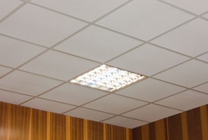 Fluorescent lights.