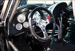 a steering wheel