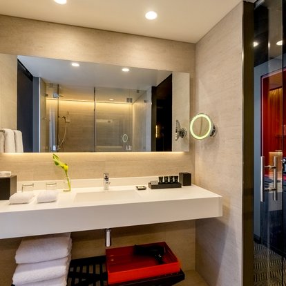How To Hang A Bathroom Mirror Doityourself Com