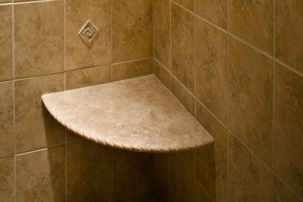 How To Install A Ceramic Shower Shelf, Installing Shower Shelf On Already Tiled Wall