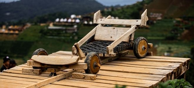 How to Build a Wooden Go Kart DoItYourself.com