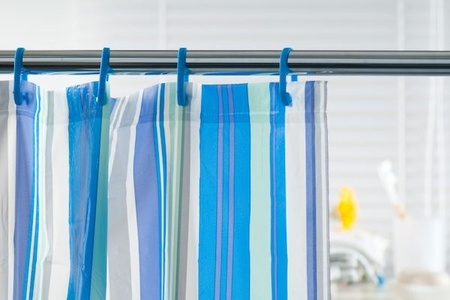 Curtains Ideas curtain rod no holes : How to Remove Rust From Shower Curtain Hooks | DoItYourself.com