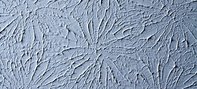 blue textured wall surface
