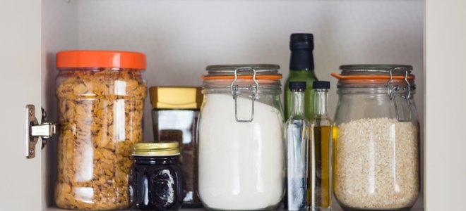 Like size items should be placed together.