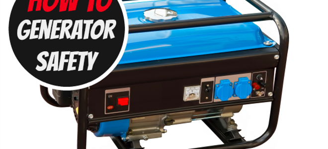 A portable generator.