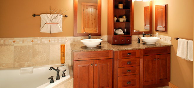 Corner Bathroom Cabinet - Photos & Ideas