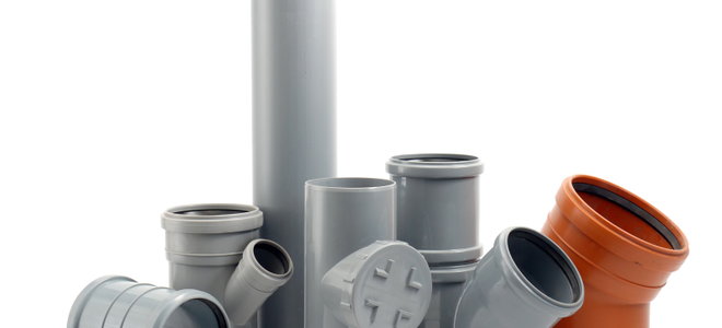 variety of plumbing pipes