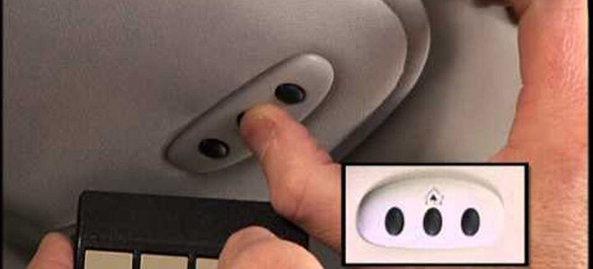 a Garage Door Opener Wall Button