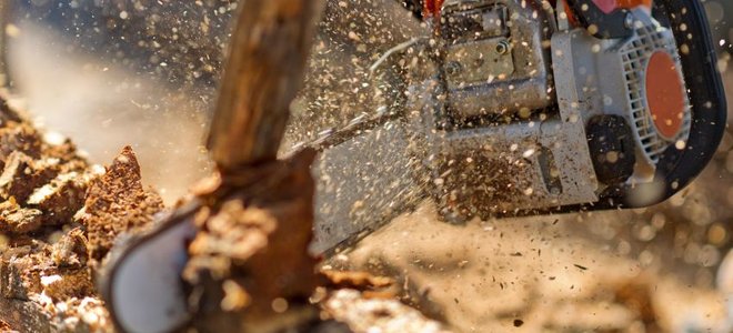 sawing through materials