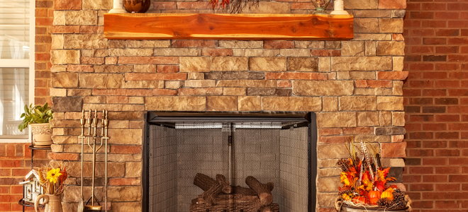 How To Replace A Fireplace Mantel, Replacing Mantel On Brick Fireplace
