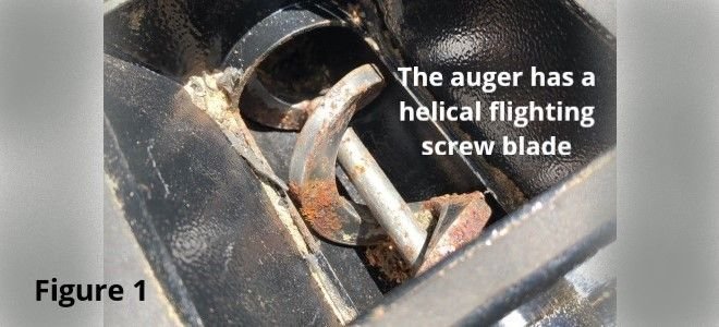 auger drill screw blade