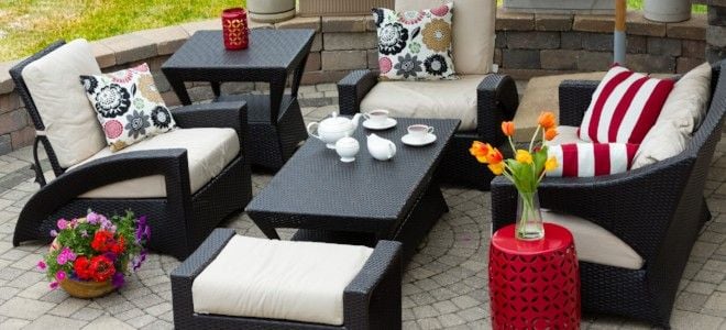 stylish wicker patio furniture