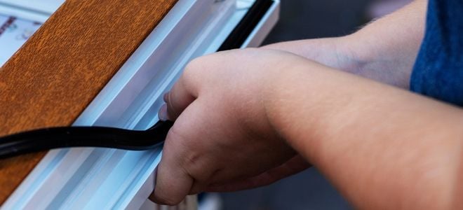 installing rubber weatherstripping