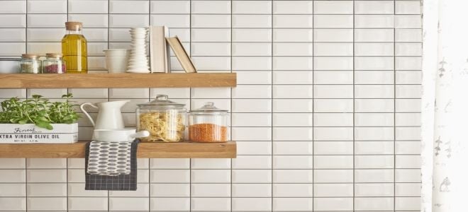 Put up corner shelves, add shelves to an existing nook or install floating shelv