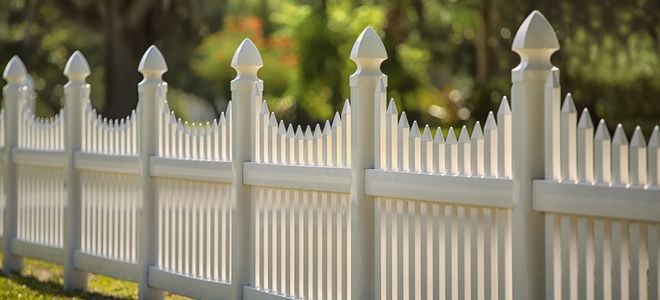white picket fencing