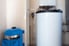 water heater and water softener tank