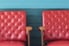 two red leather chairs