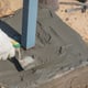Installing a cinder block for foundation