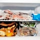 freezer filled with food