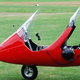 red gyrocopter