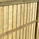 pressure treated wood fence