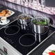 An electric cooktop.
